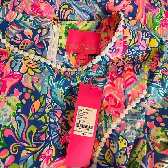 Lilly Pulitzer Coralynn Shift
Dress Multi Pop Up 60 Animals Print in size 0 - Picture 3 of 10
